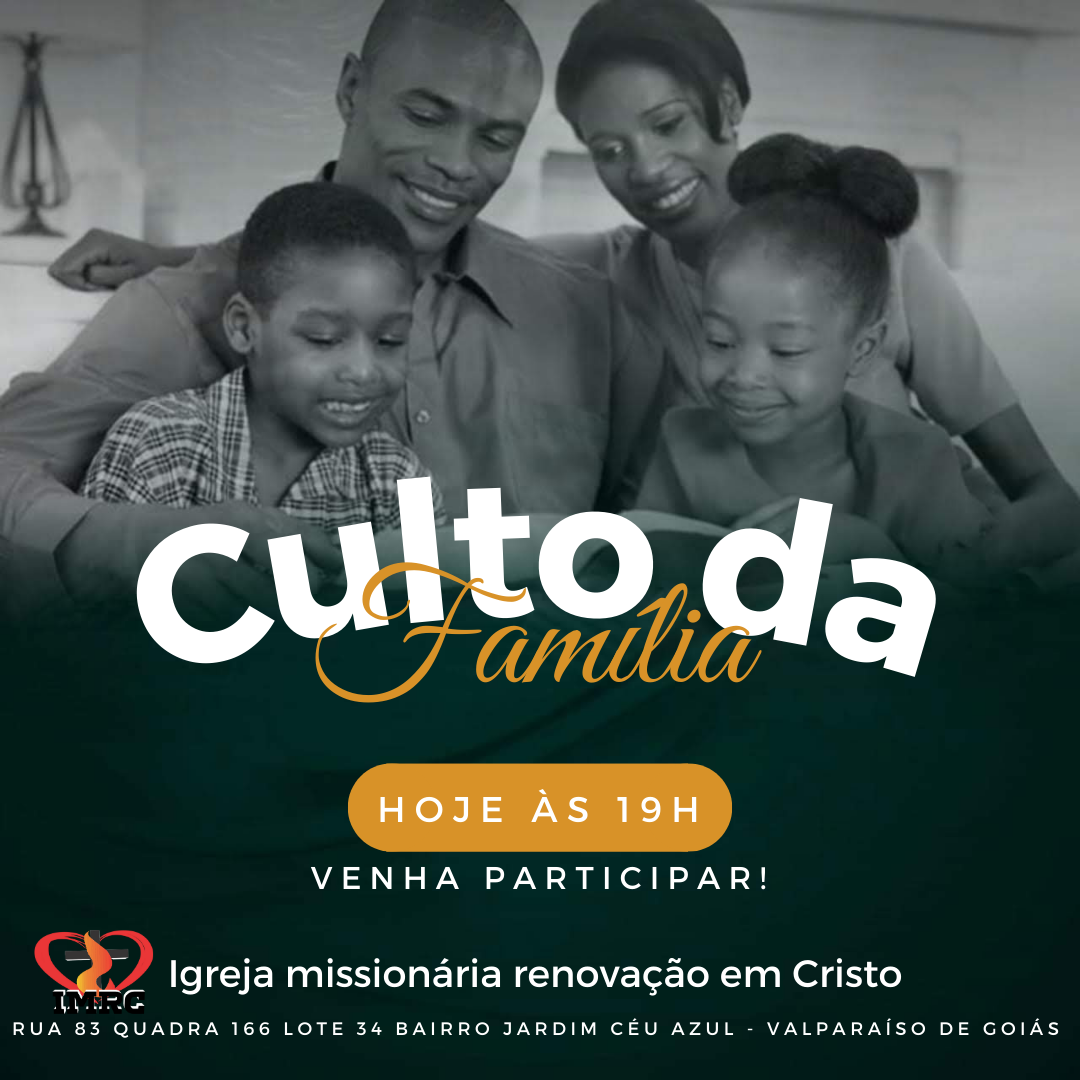 CULTO DA FAMÍLIA